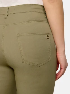 Betty Barclay Damen Sommerhose in khaki