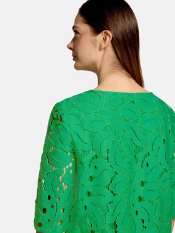 Betty Barclay Damen Spitzenkleid in grün