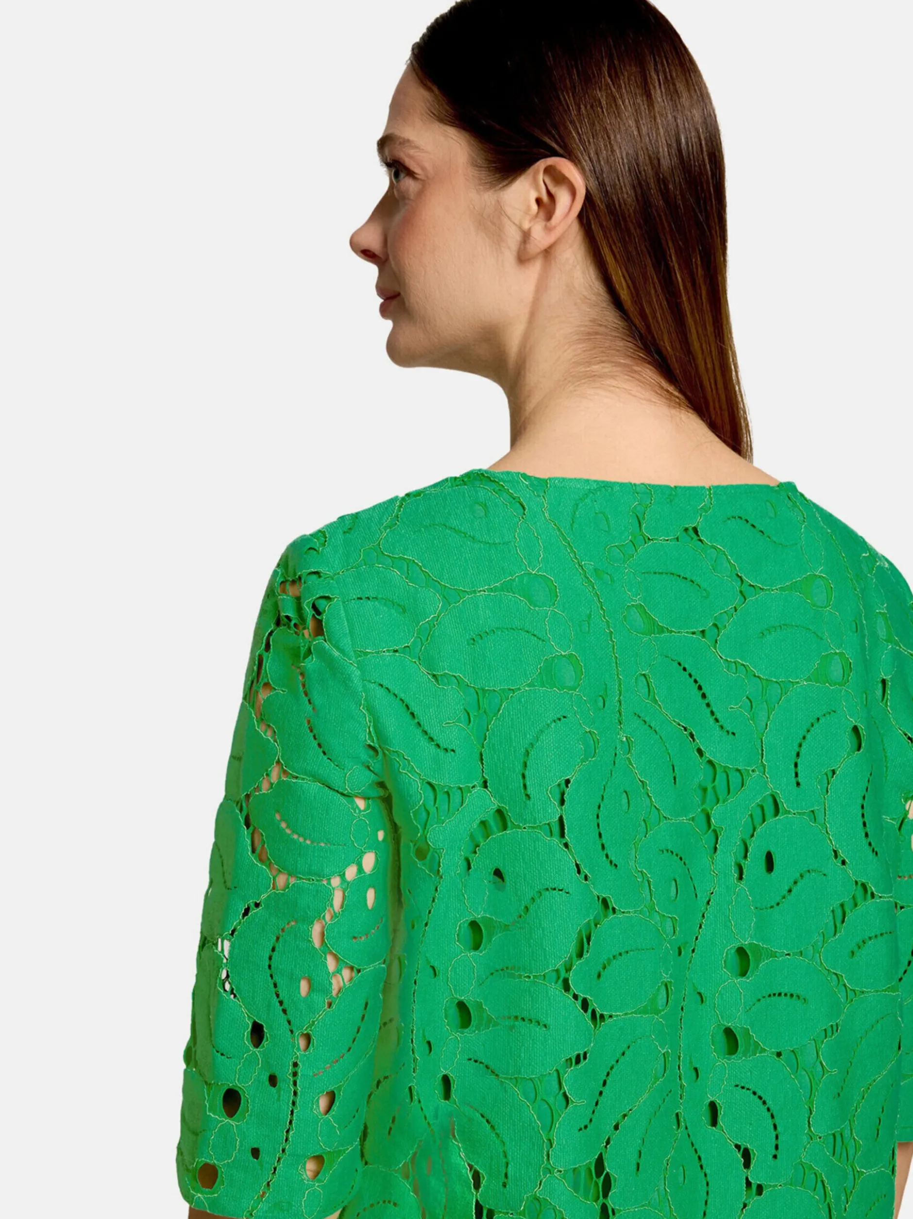 Betty Barclay Damen Spitzenkleid in grün
