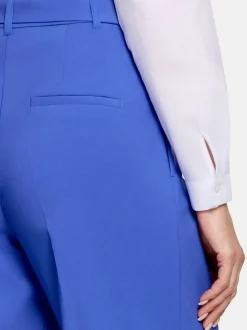 Betty Barclay Damen Stoffhose in blau