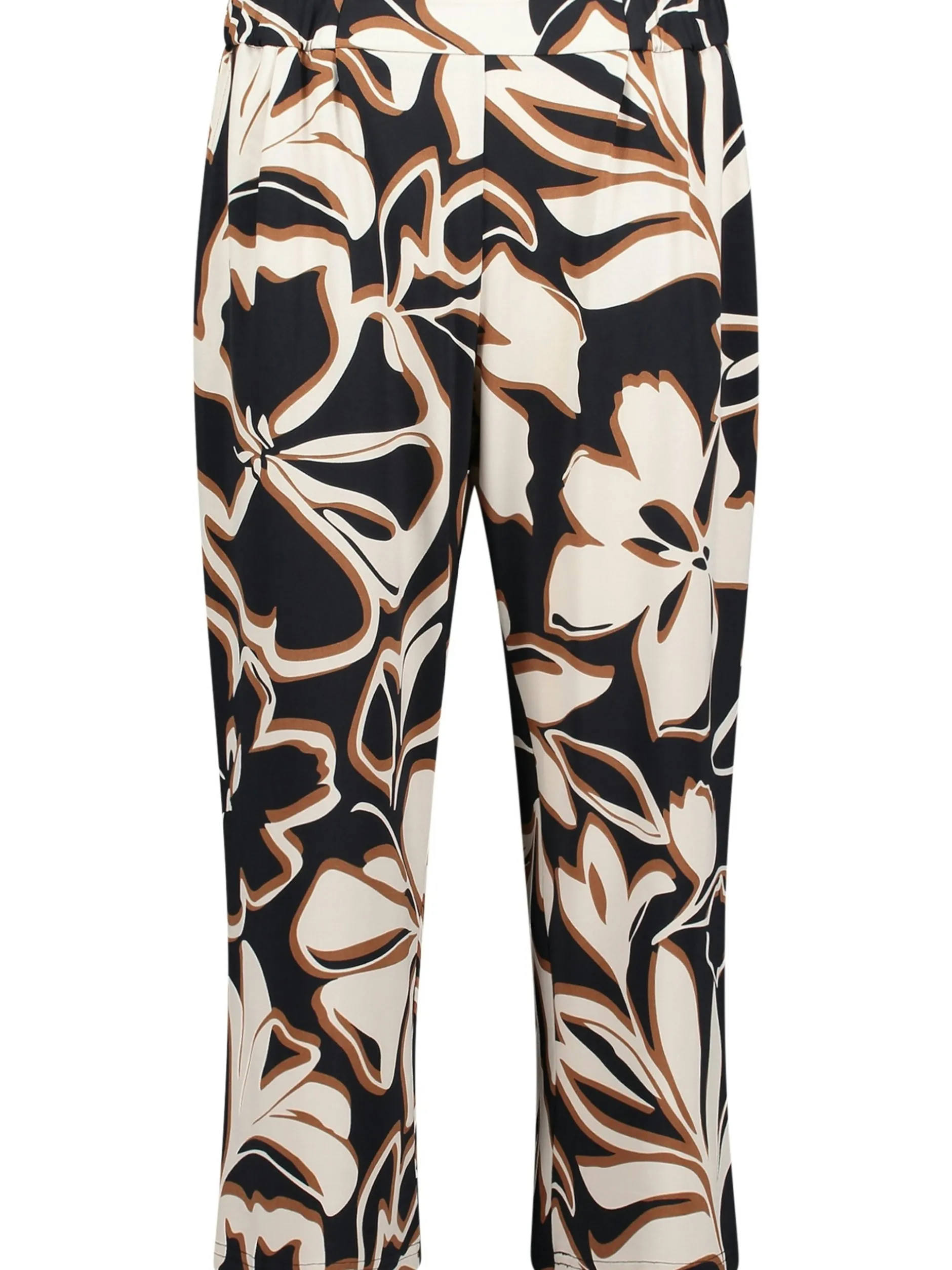 Betty Barclay Damen Stoffhose in marine beige