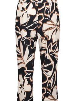 Betty Barclay Damen Stoffhose in marine beige