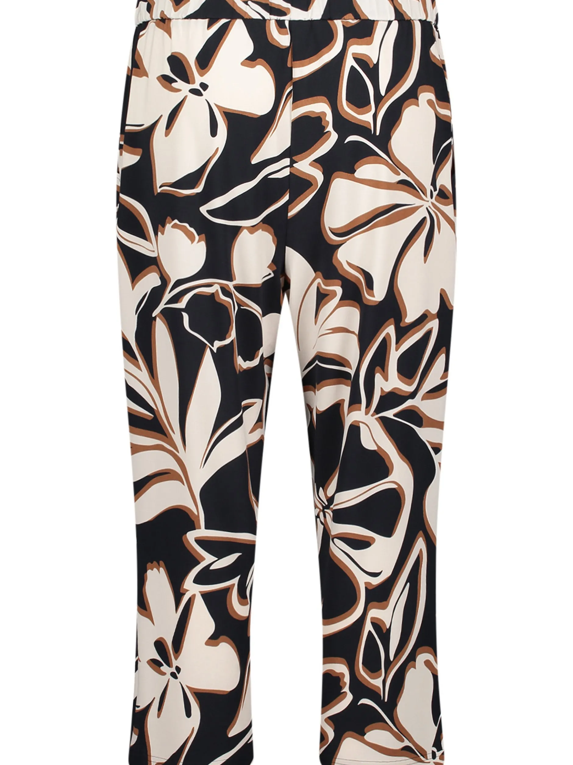 Betty Barclay Damen Stoffhose in marine beige