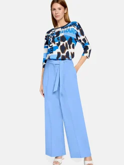 Betty Barclay Damen Stoffhose in hellblau blau