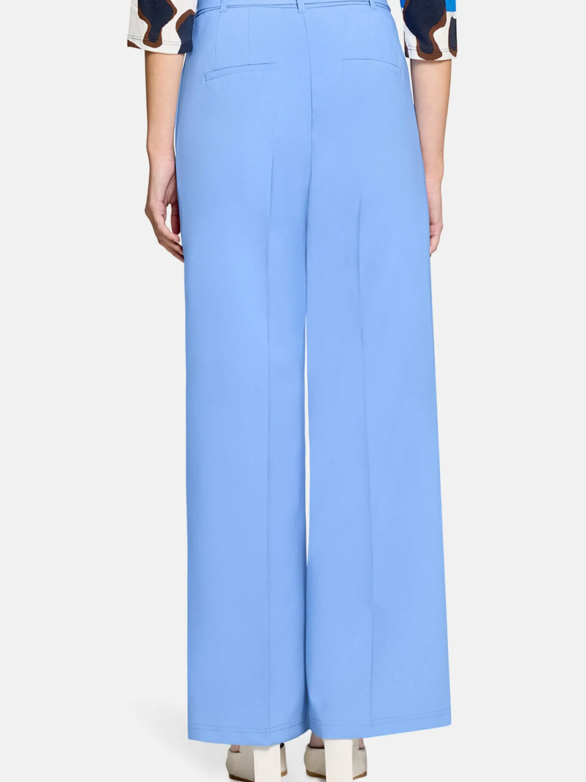 Betty Barclay Damen Stoffhose in hellblau blau