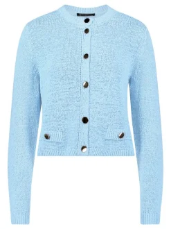 Betty Barclay Damen Strickjacke in hellblau
