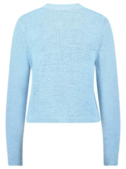 Betty Barclay Damen Strickjacke in hellblau