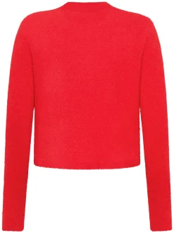 Betty Barclay Damen Strickjacke in rot - Ärmel: langarm