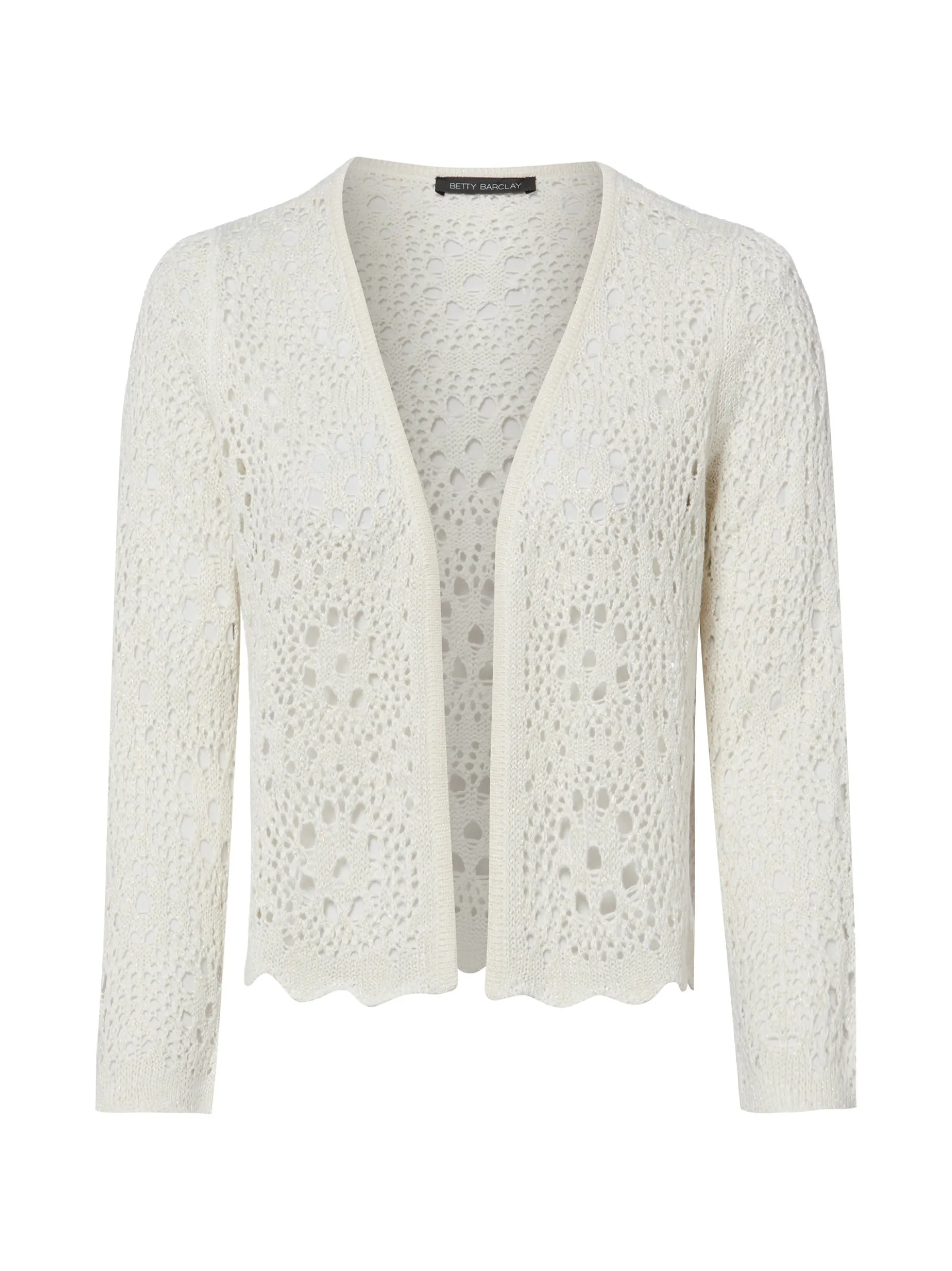 Betty Barclay Damen Strickjacke in ecru
