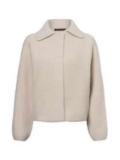 Betty Barclay Damen Strickjacke in ecru - Ärmel: langarm