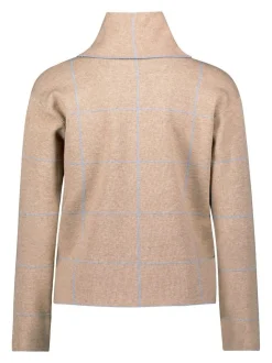 Betty Barclay Damen Strickpullover in beige grau