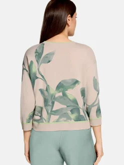 Betty Barclay Damen Strickpullover in taupe