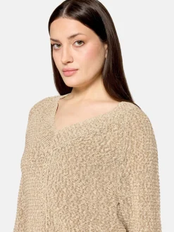 Betty Barclay Damen Strickpullover in beige