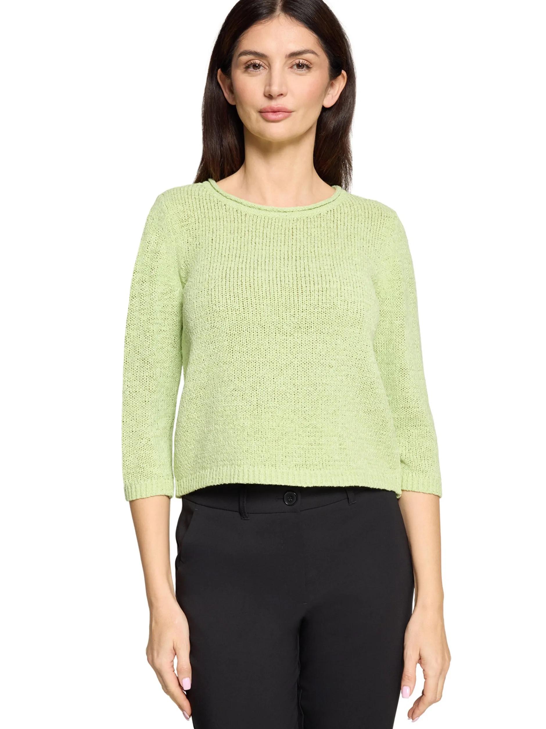 Betty Barclay Damen Strickpullover in kiwi