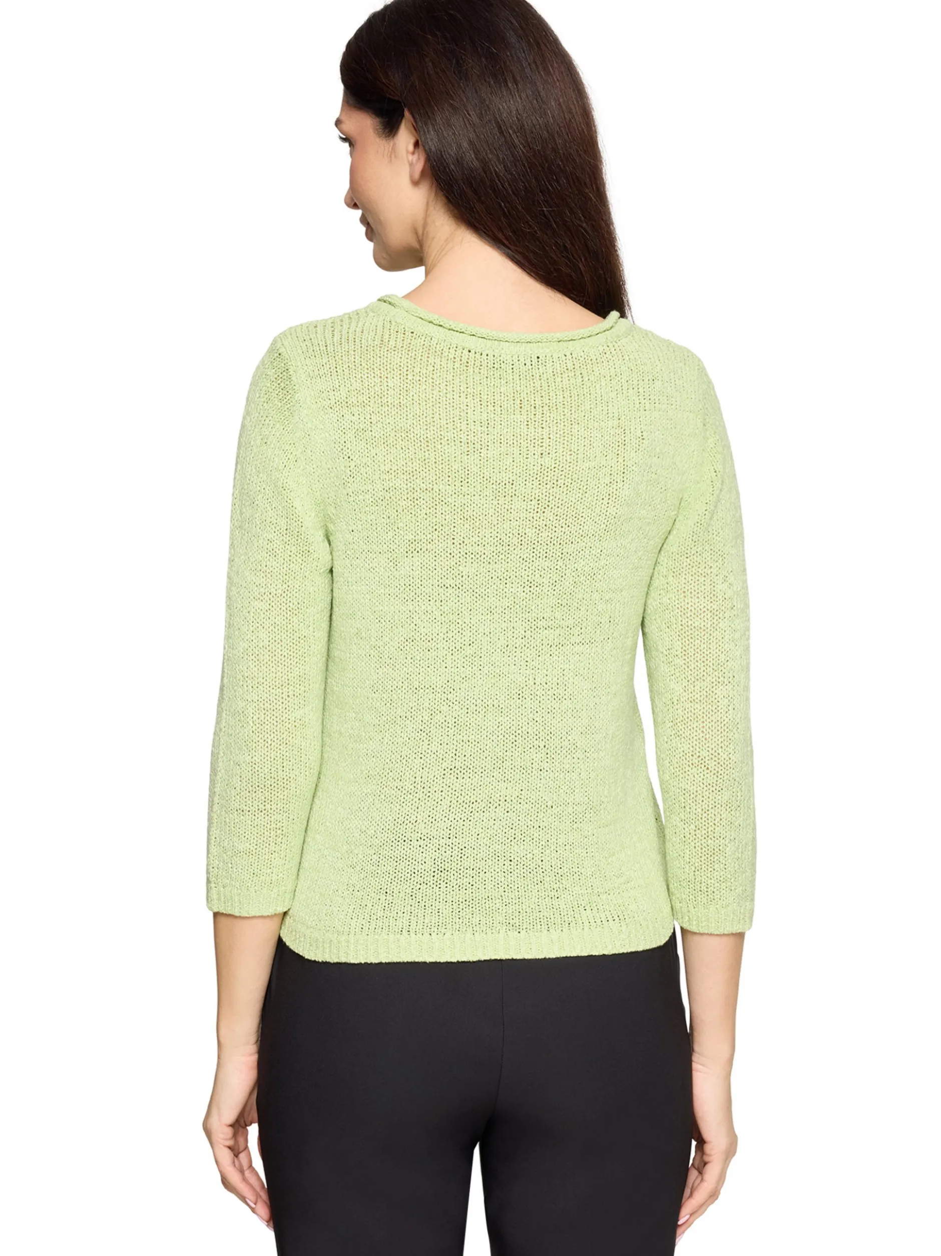 Betty Barclay Damen Strickpullover in kiwi