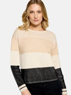 Betty Barclay Damen Strickpullover in schwarz