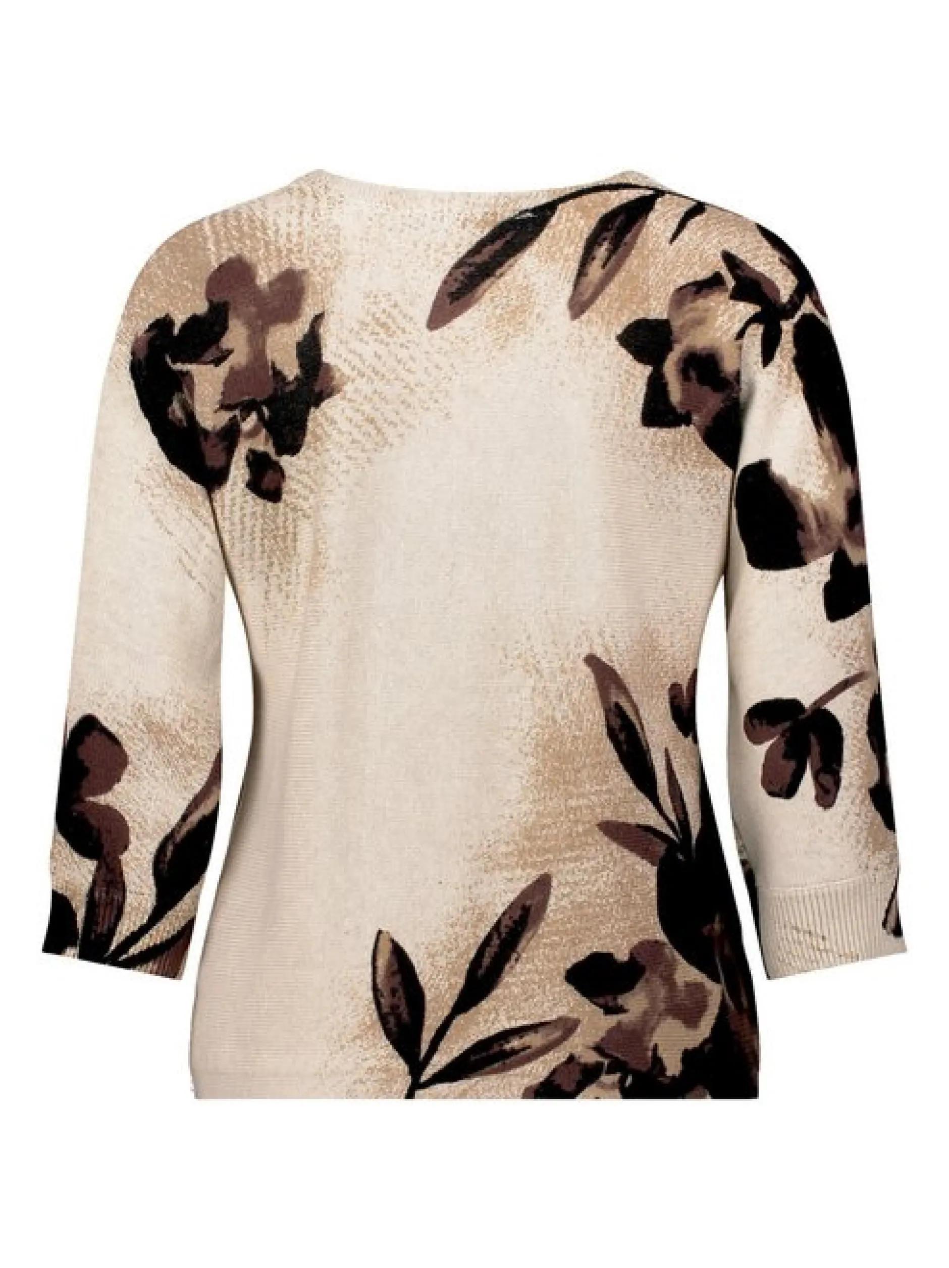Betty Barclay Damen Strickpullover in mehrfarbig beige