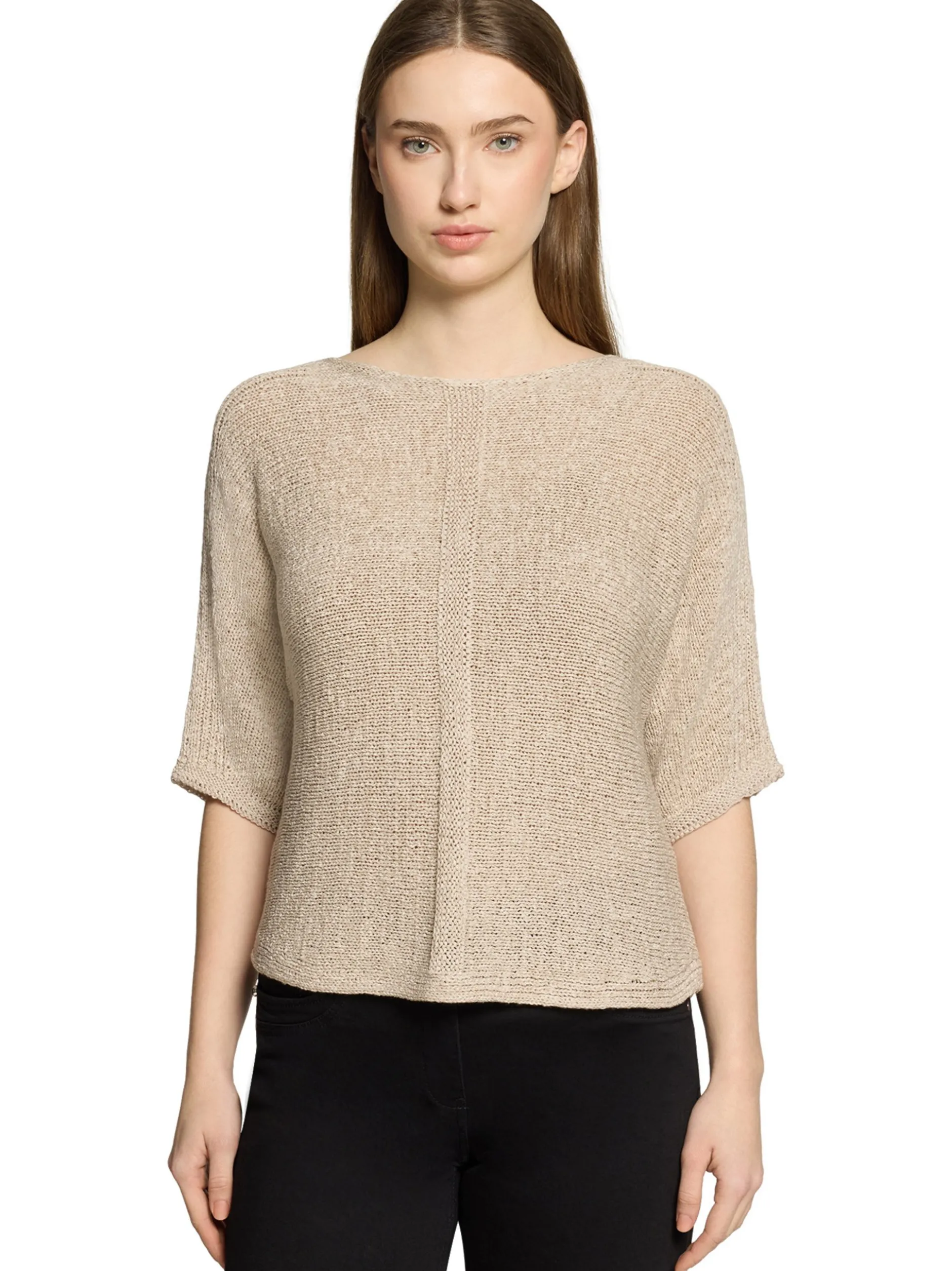 Betty Barclay Damen Strickpullover in beige