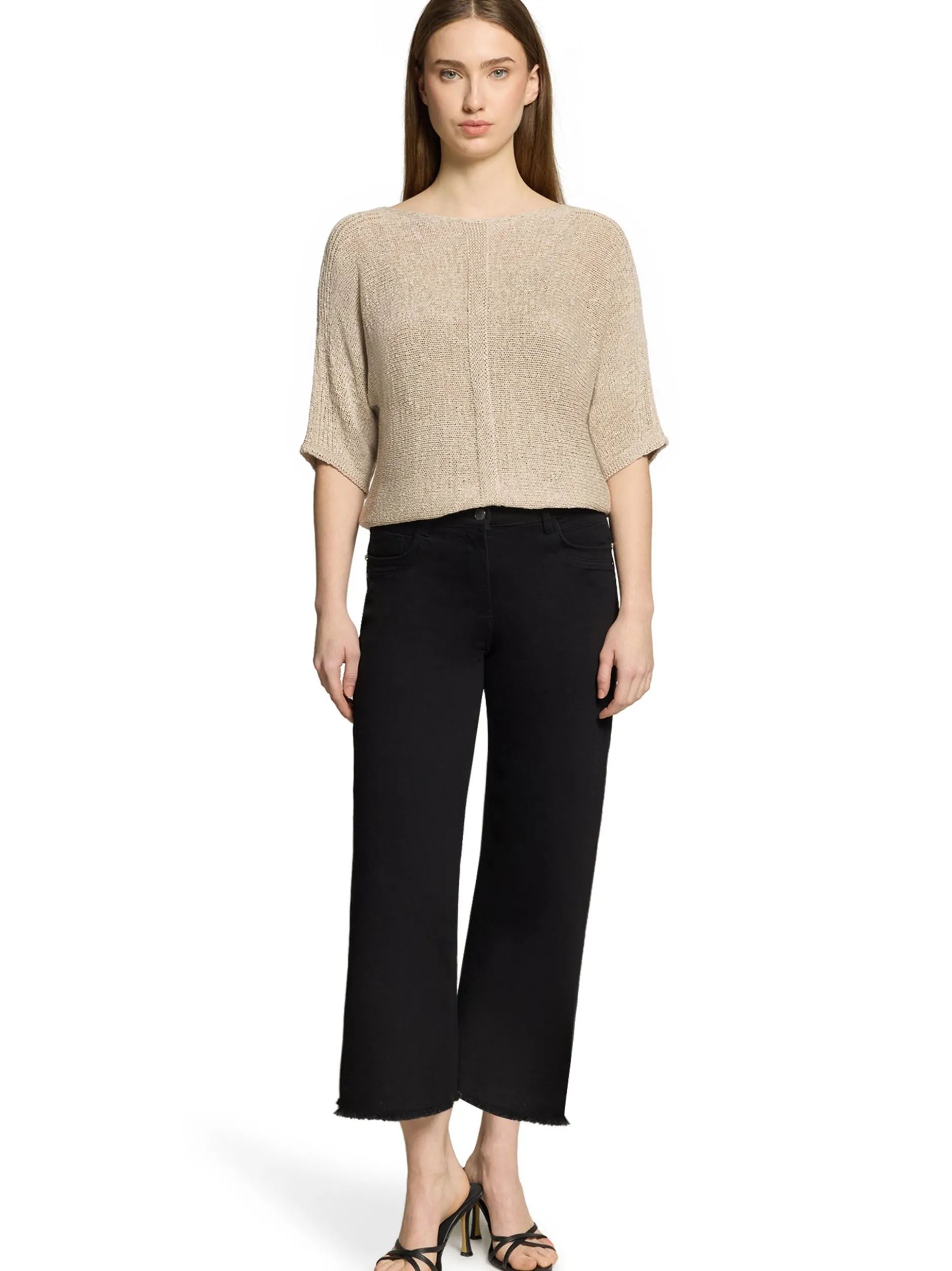 Betty Barclay Damen Strickpullover in beige