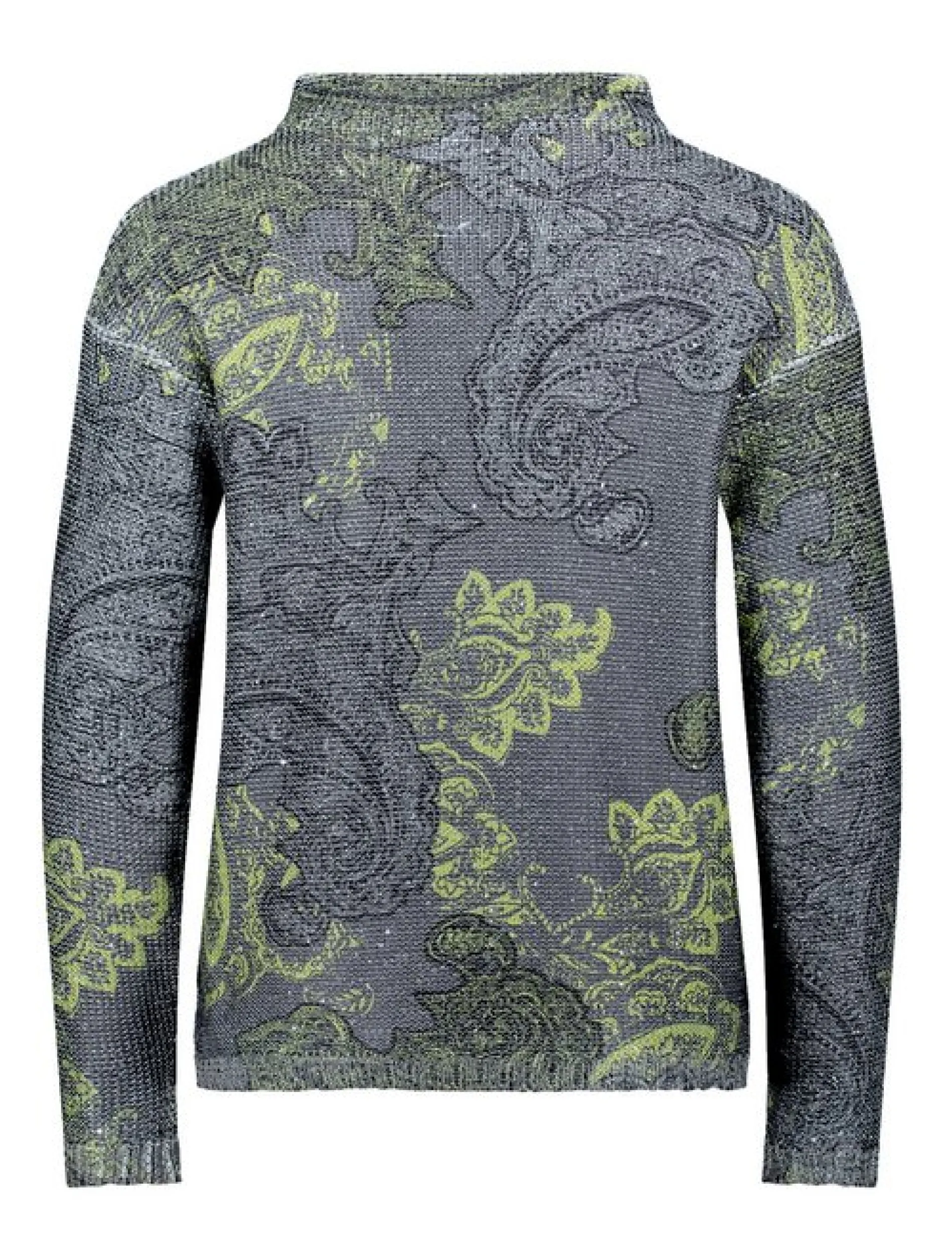 Betty Barclay Damen Strickpullover in grau mehrfarbig