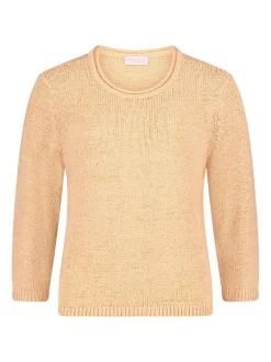 Betty Barclay Damen Strickpullover in aprikot