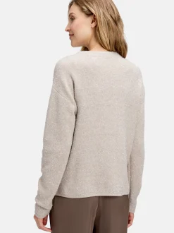 Betty Barclay Damen Strickpullover in beige mehrfarbig