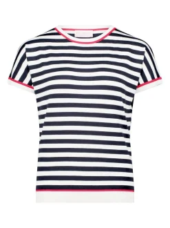 Betty Barclay Damen Strickpullover in mehrfarbig blau