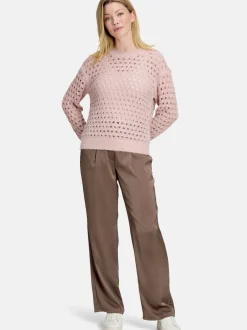 Betty Barclay Damen Strickpullover in rosa altrosa
