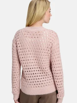 Betty Barclay Damen Strickpullover in rosa altrosa