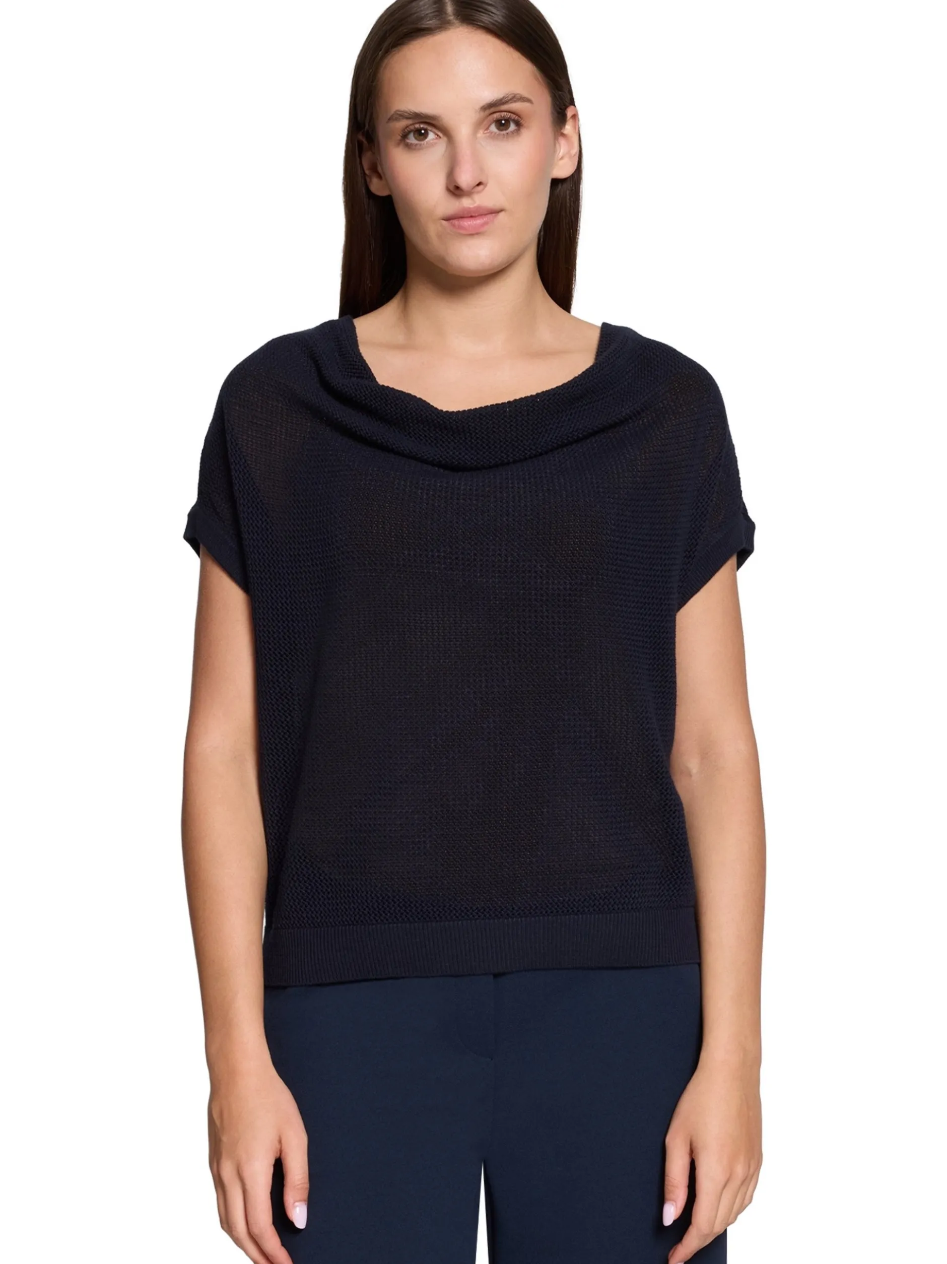Betty Barclay Damen Strickshirt in marine