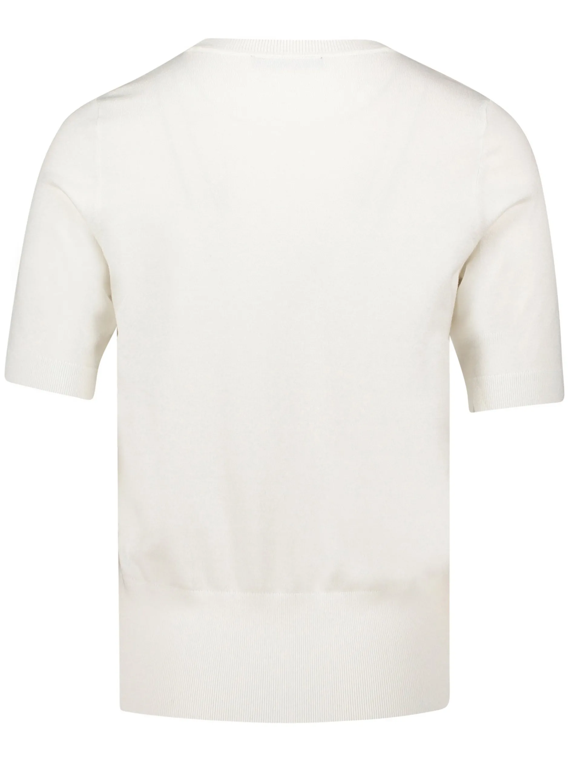 Betty Barclay Damen Strickshirt in ecru - Ärmel: Halbarm