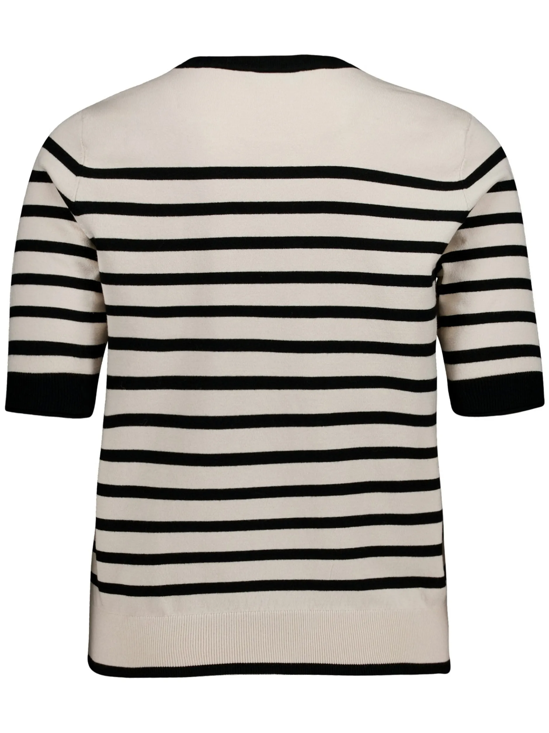 Betty Barclay Damen Strickshirt in beige schwarz