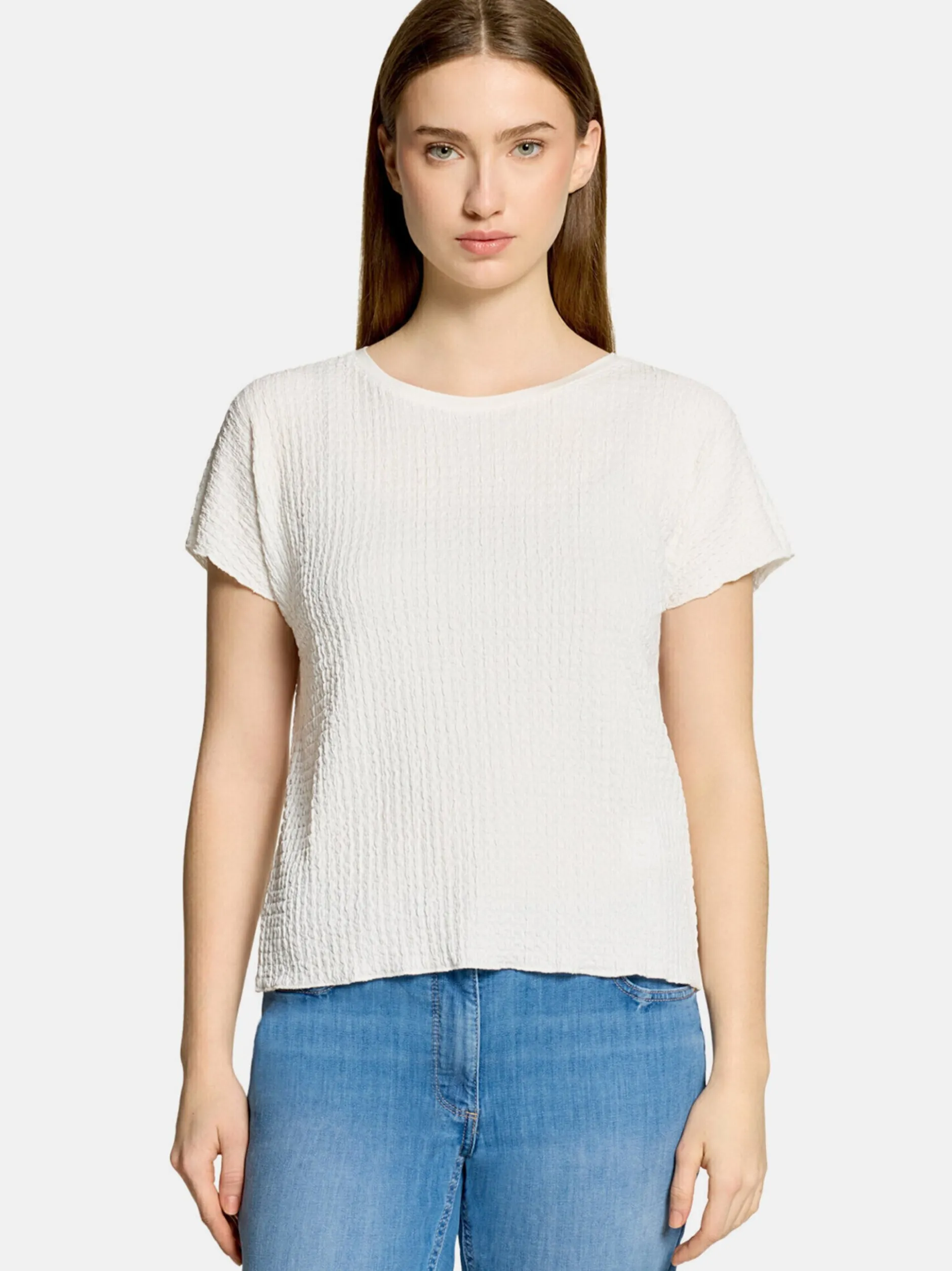 Betty Barclay Damen T-Shirt in weiß
