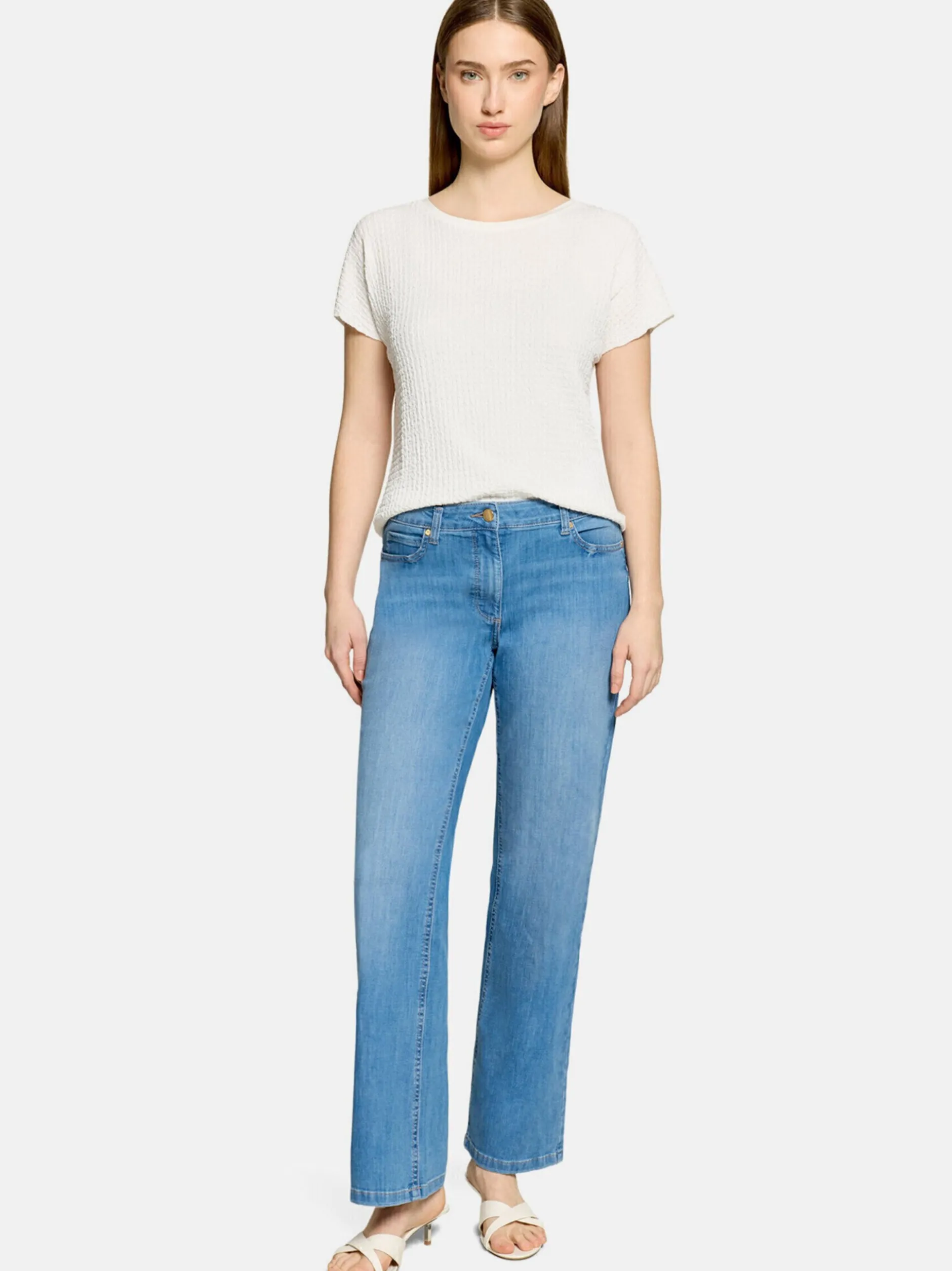 Betty Barclay Damen T-Shirt in weiß