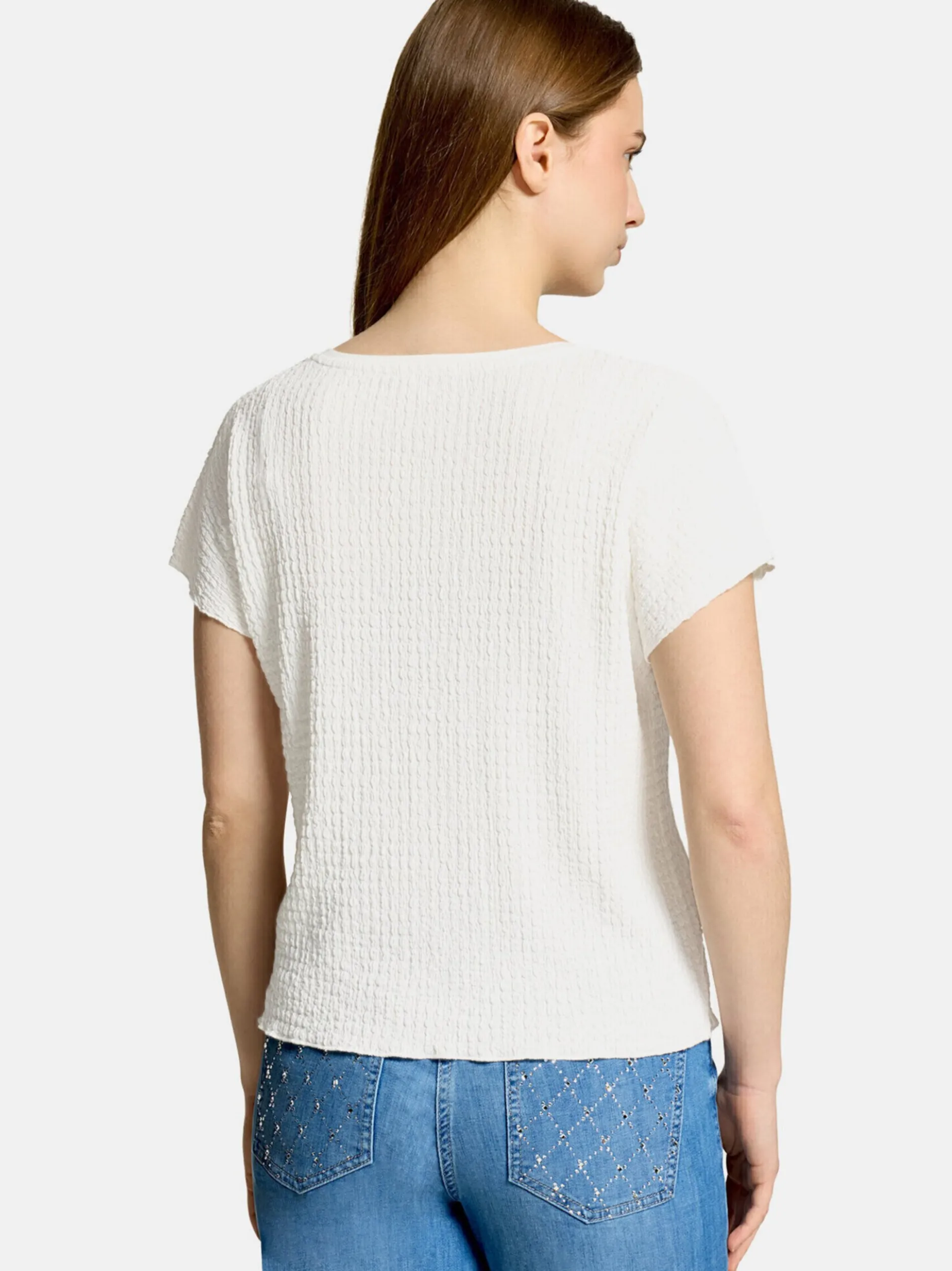 Betty Barclay Damen T-Shirt in weiß
