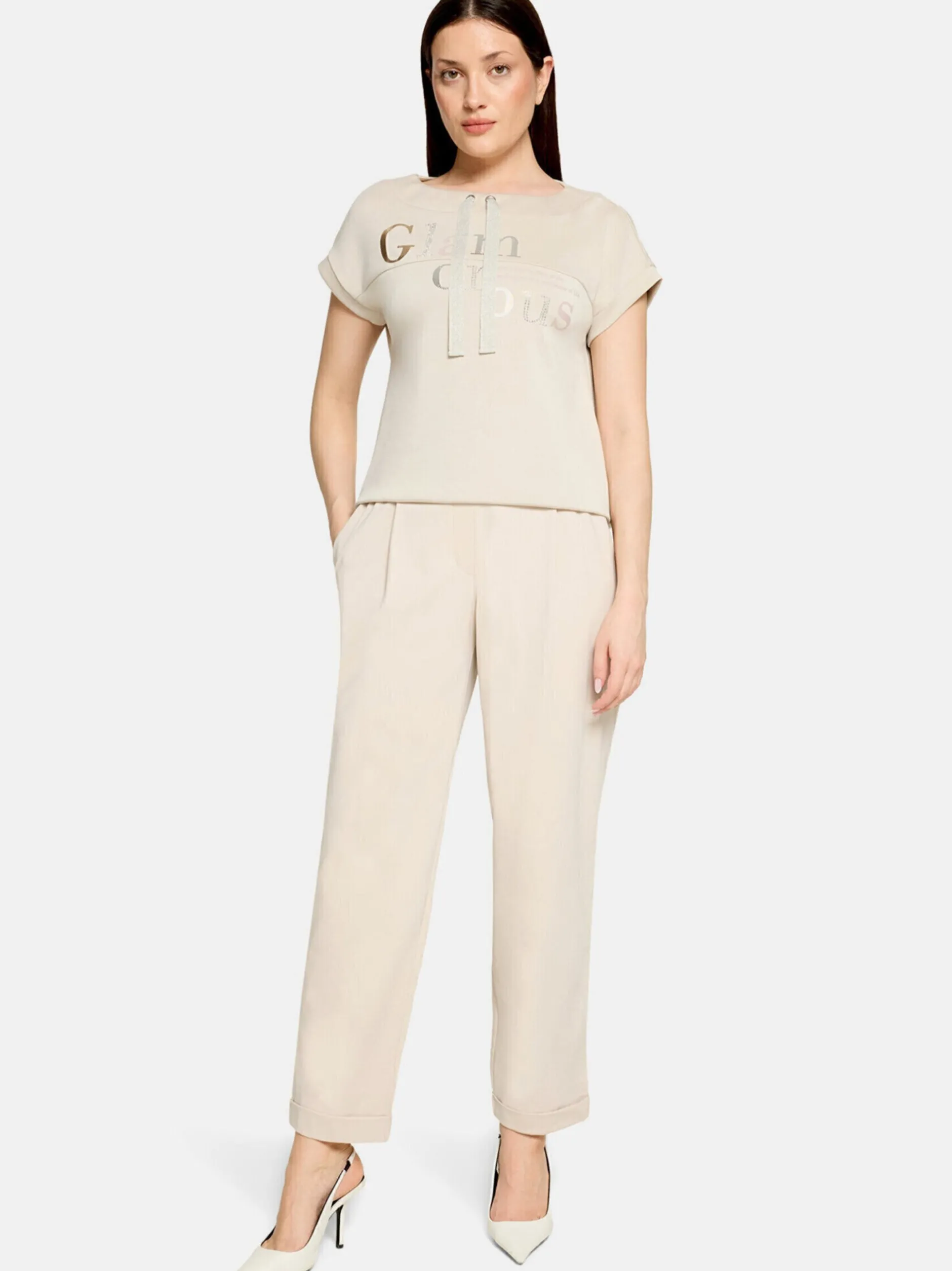 Betty Barclay Damen T-Shirt in beige