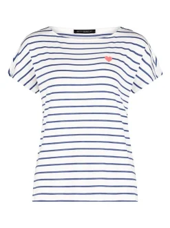 Betty Barclay Damen T-Shirt in blau mehrfarbig