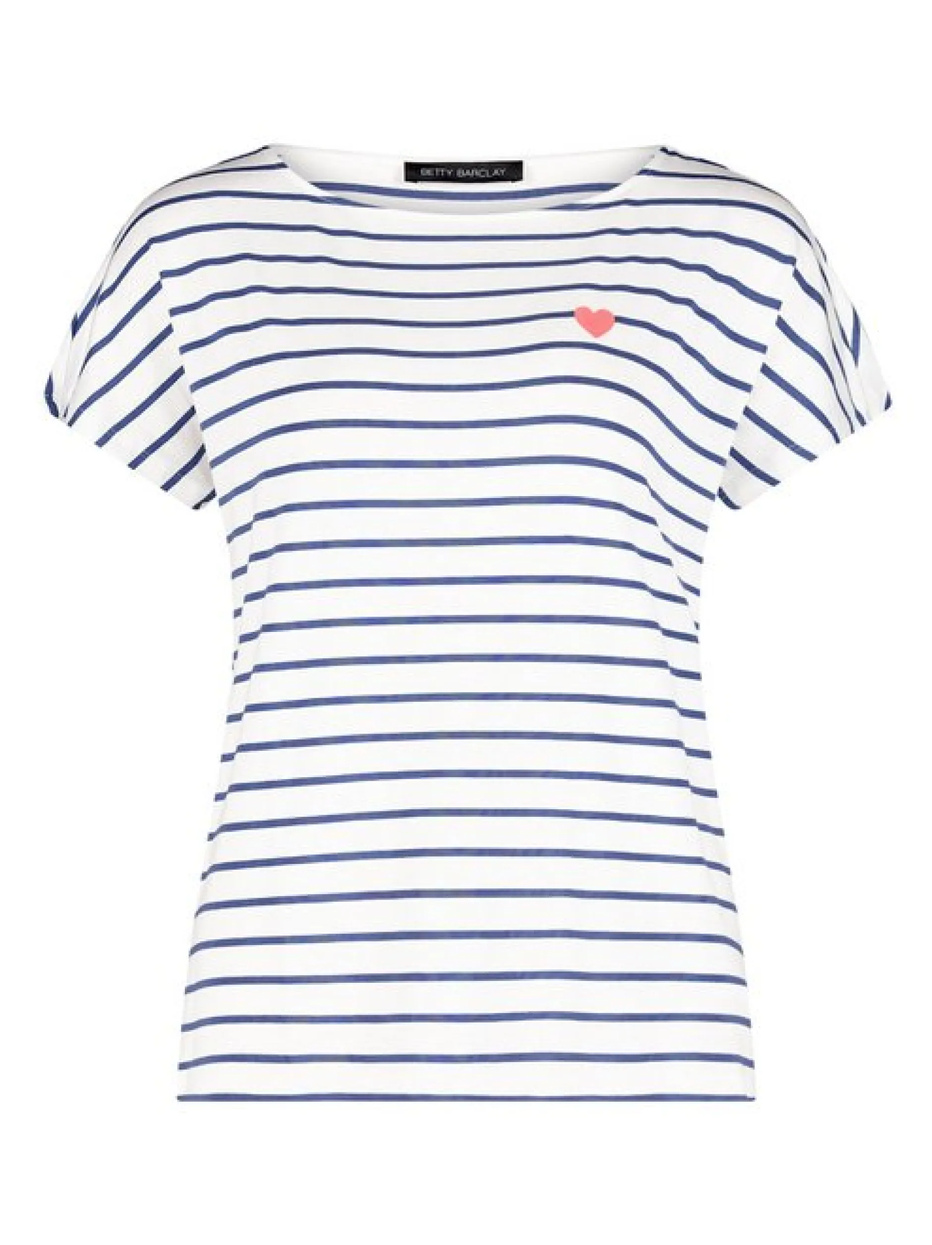 Betty Barclay Damen T-Shirt in blau mehrfarbig