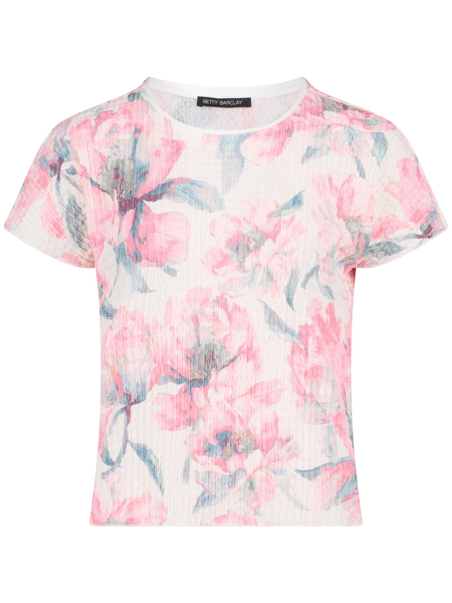 Betty Barclay Damen T-Shirt in ecru rosa