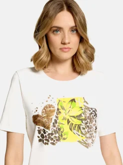 Betty Barclay Damen T-Shirt in weiß