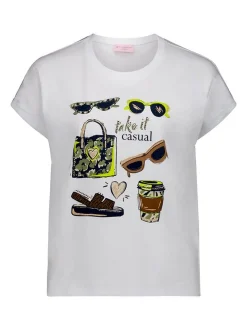 Betty Barclay Damen T-Shirt in weiß