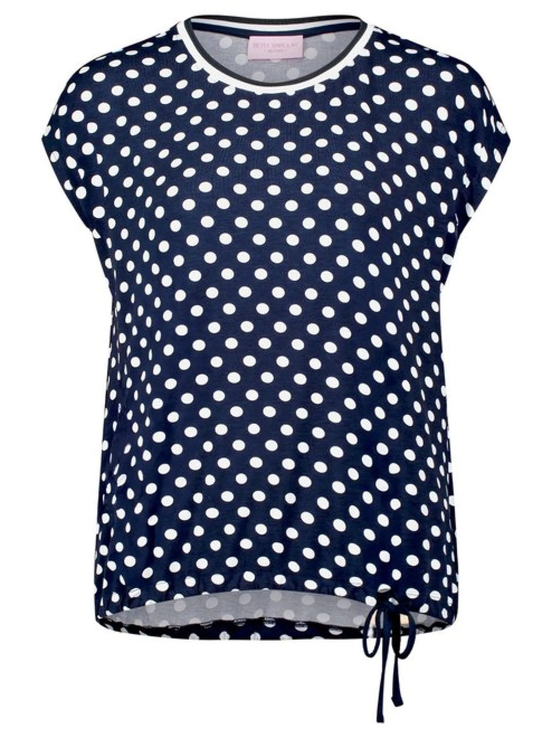Betty Barclay Damen T-Shirt in blau weiß
