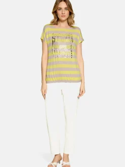 Betty Barclay Damen T-Shirt in mehrfarbig beige