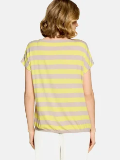 Betty Barclay Damen T-Shirt in mehrfarbig beige