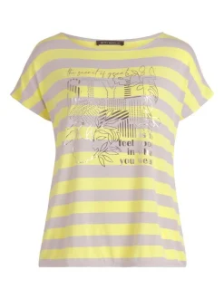 Betty Barclay Damen T-Shirt in mehrfarbig beige