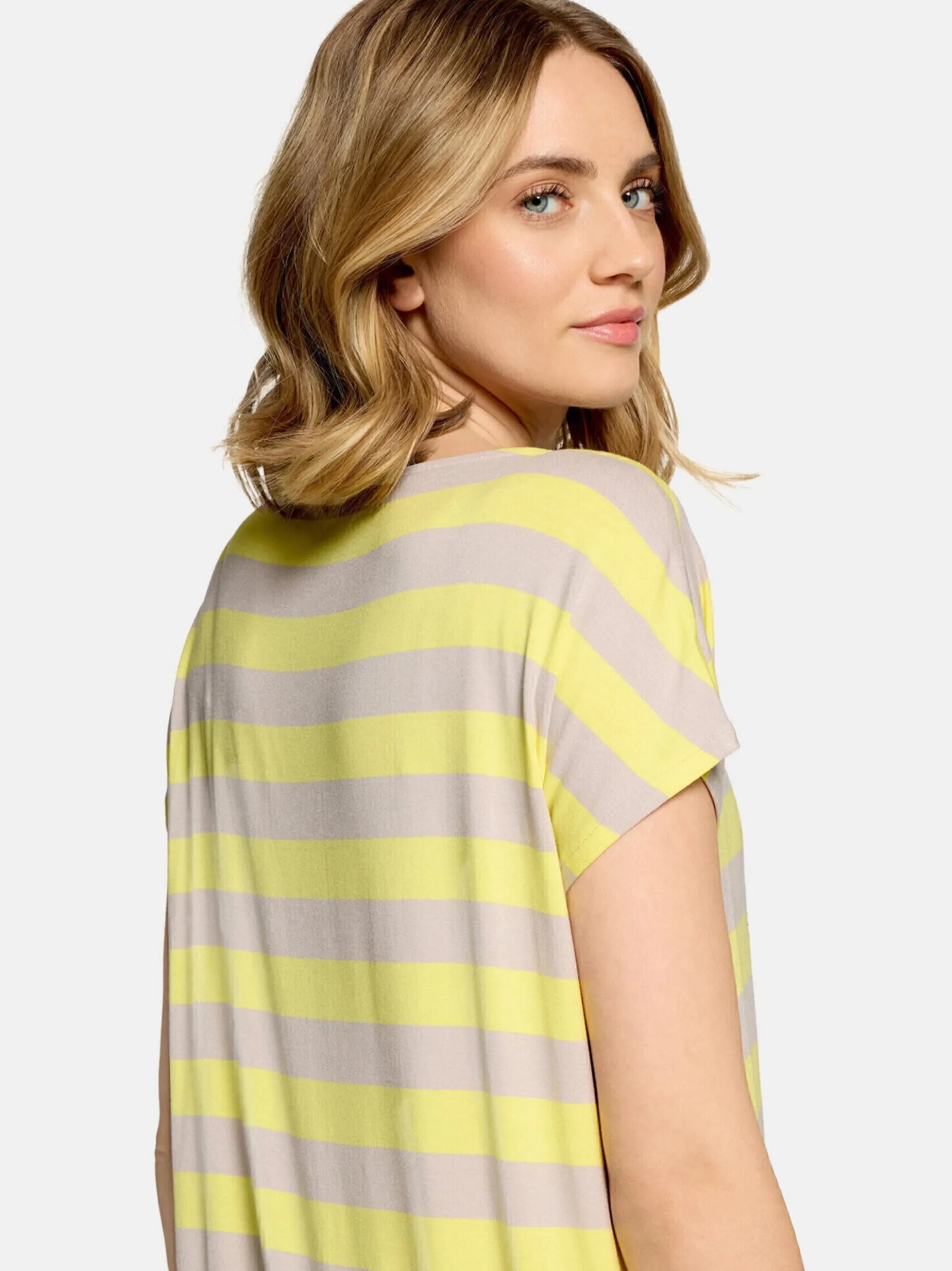 Betty Barclay Damen T-Shirt in mehrfarbig beige