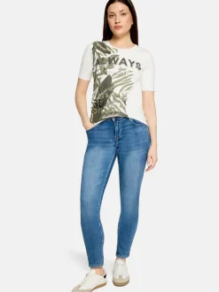 Betty Barclay Damen T-Shirt in ecru