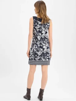 Betty Barclay Damen Wendekleid in schwarz weiß