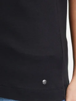 Betty & Co Damen Basic Shirt in schwarz