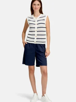 Betty & Co Damen Bermuda in marine